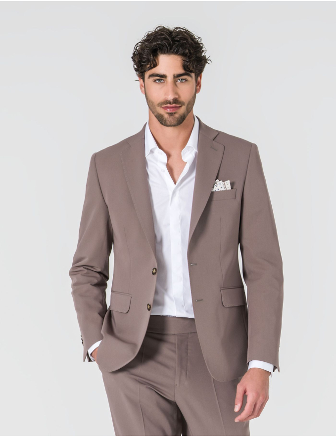 FATO SLIM FIT MOUSSE (PICK STITCH)