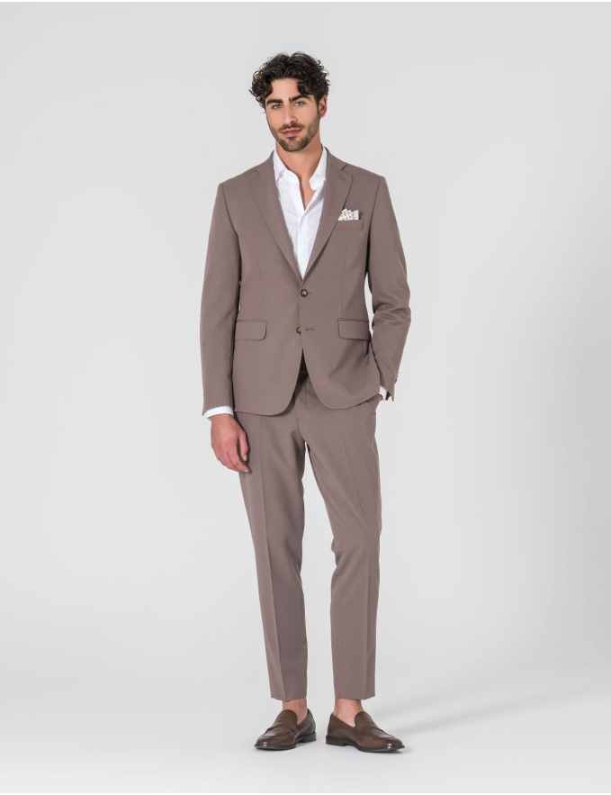 FATO SLIM FIT MOUSSE (PICK STITCH)