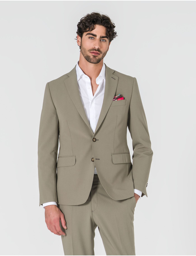 FATO SLIM FIT VERDE PASTEL (PICK STITCH)