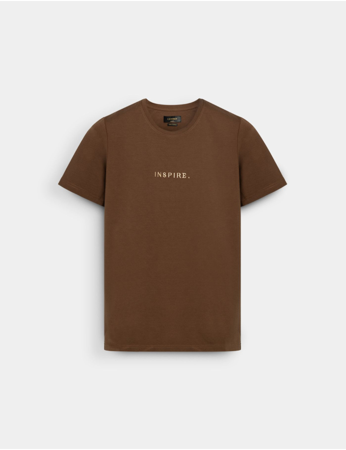 T-SHIRT DE ALGODÃO E POLIAMIDA INSPIRE