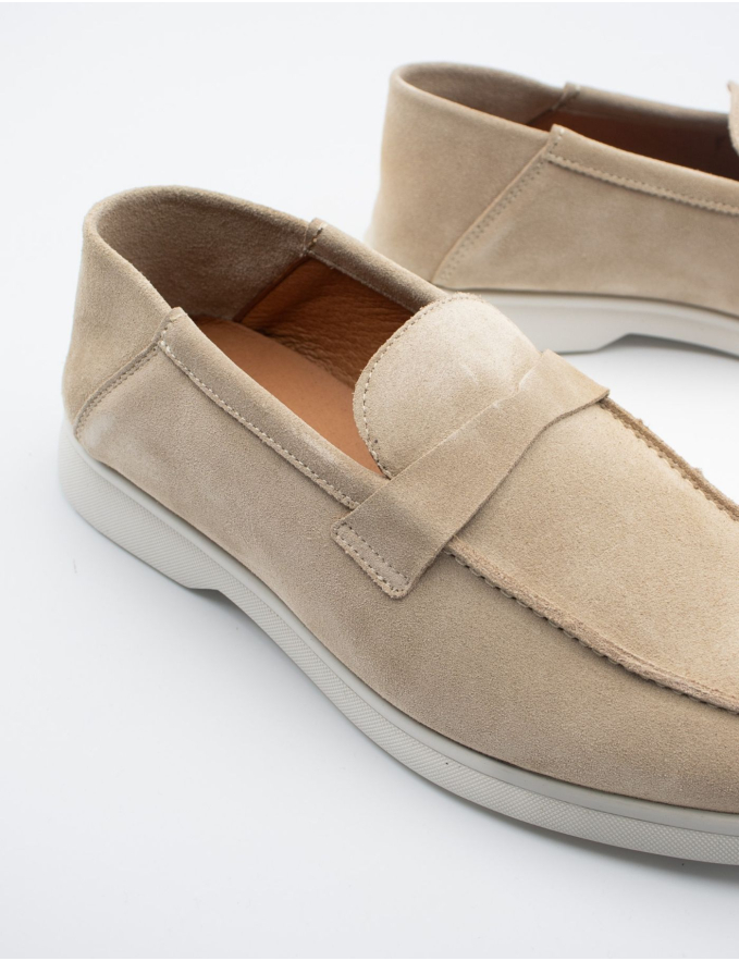 LOAFERS CAMURÇA BEGE