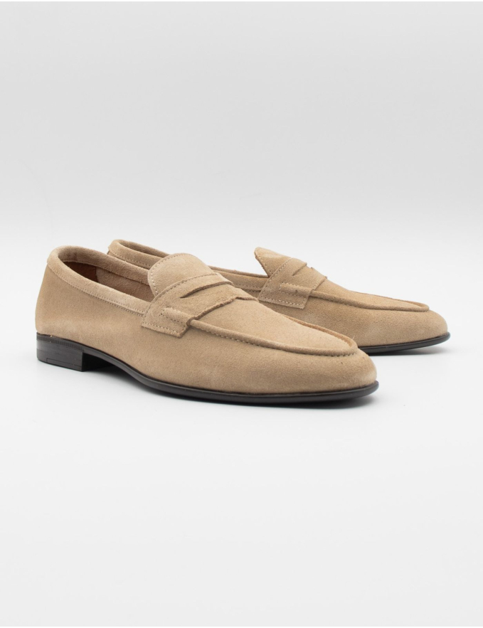 MOCASSINS CAMURÇA BEGE