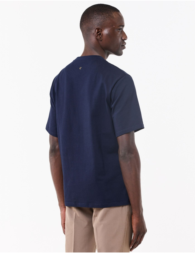 T-SHIRT OVERSIZE AZUL
