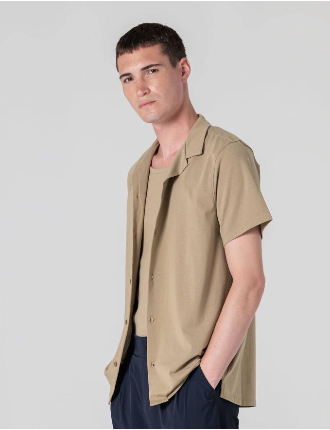 CAMISA HAVAIANA PISTÁCIO