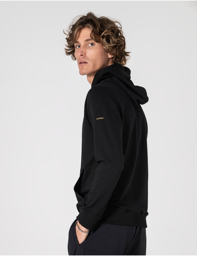 SWEAT COM CAPUZ PRETO