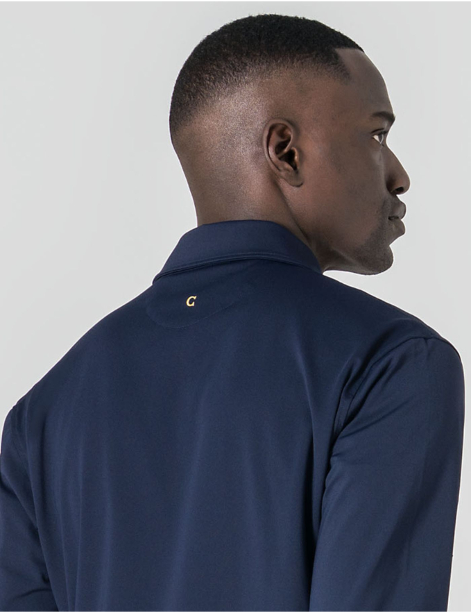 SOBRECAMISA TECIDO TÉCNICO AZUL