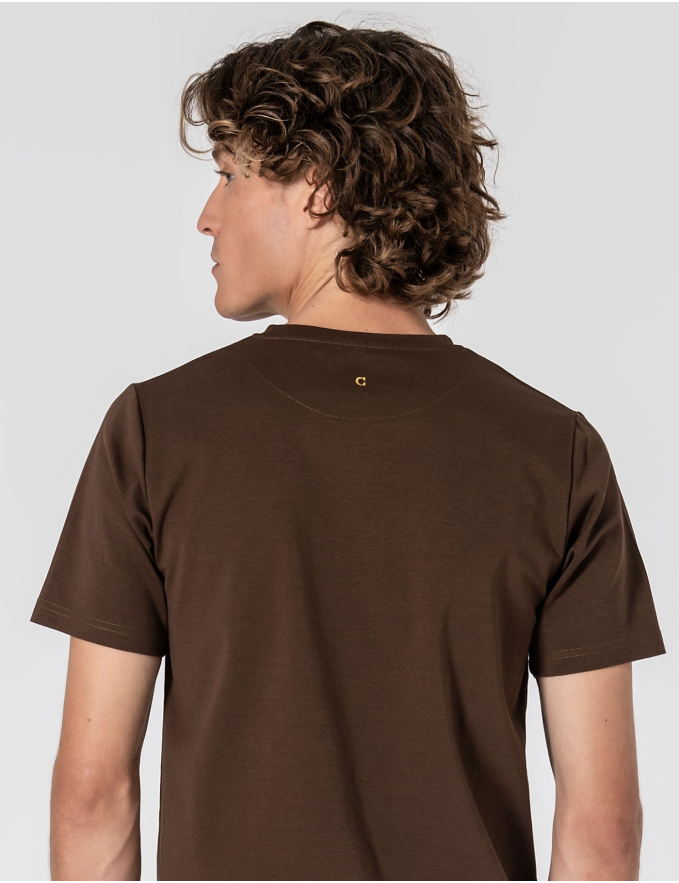 T-SHIRT DE ALGODÃO E POLIAMIDA INSPIRE