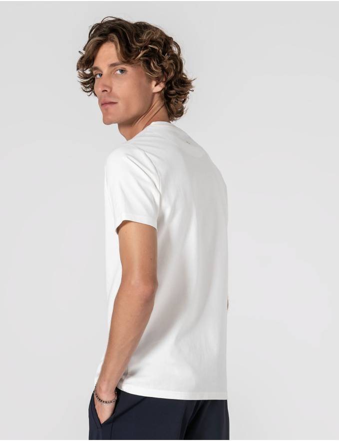 T-SHIRT DE ALGODÃO E POLIAMIDA LOVE