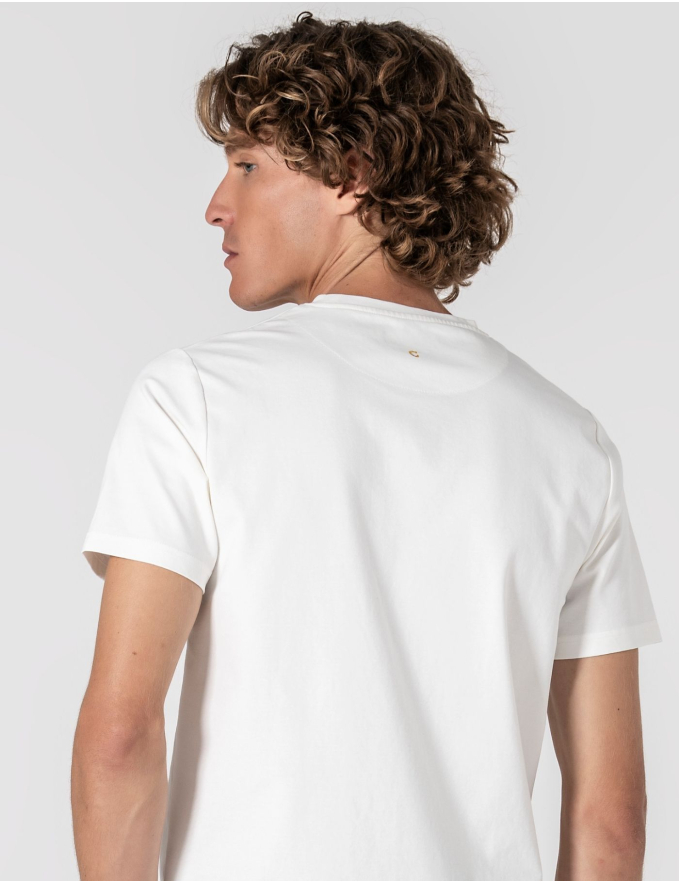 T-SHIRT DE ALGODÃO E POLIAMIDA LOVE