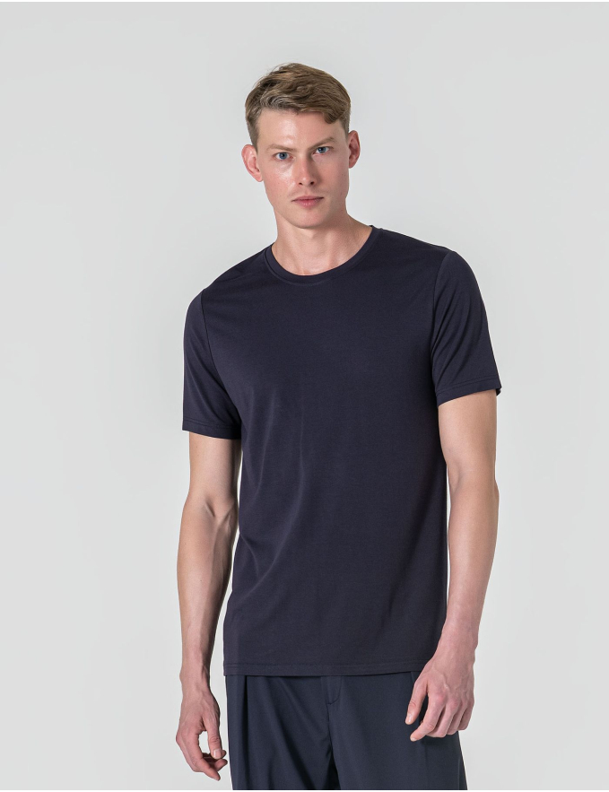  T-SHIRT SOFT TOUCH AZUL