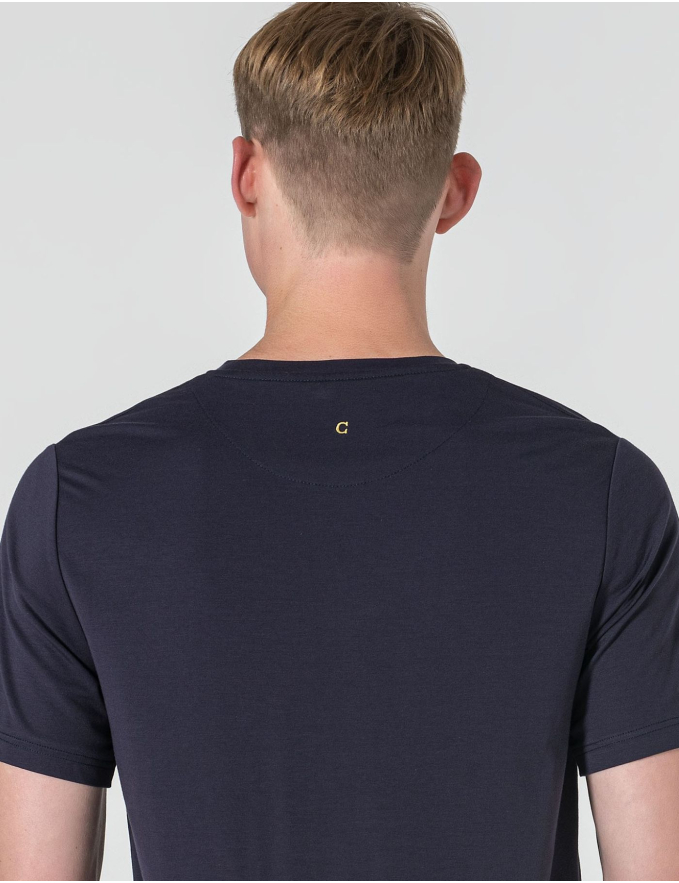  T-SHIRT SOFT TOUCH AZUL