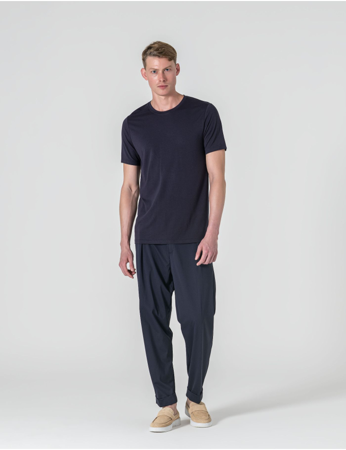  T-SHIRT SOFT TOUCH AZUL