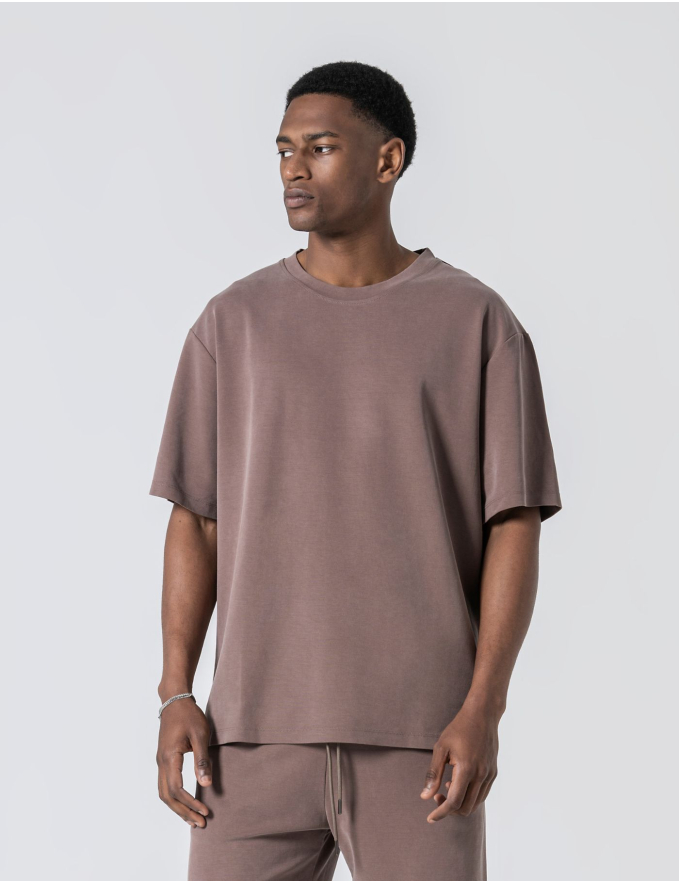 T-SHIRT RELAXED FIT MOUSSE
