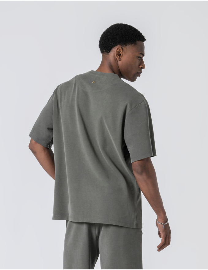 T-SHIRT RELAXED FIT VERDE
