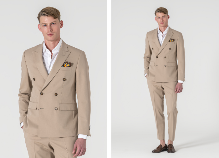 FATO TRESPASSE SLIM FIT BEGE (PICK STITCH) FATO TRESPASSE SLIM FIT BEGE (PICK STITCH)