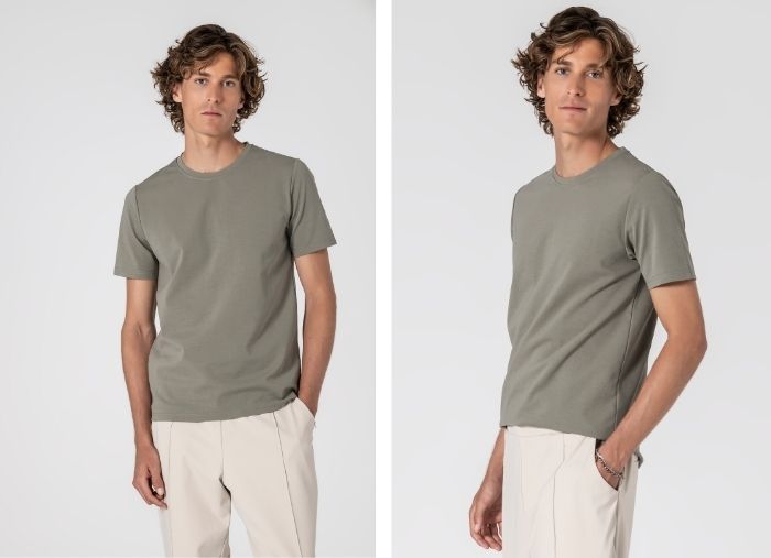 POLO DE LINHO SLIM FIT AZUL POLO DE LINHO SLIM FIT AZUL