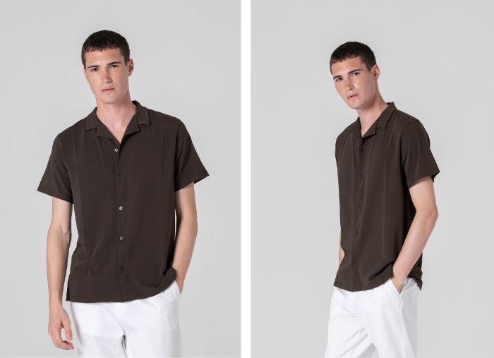 POLO DE LINHO SLIM FIT AZUL POLO DE LINHO SLIM FIT AZUL