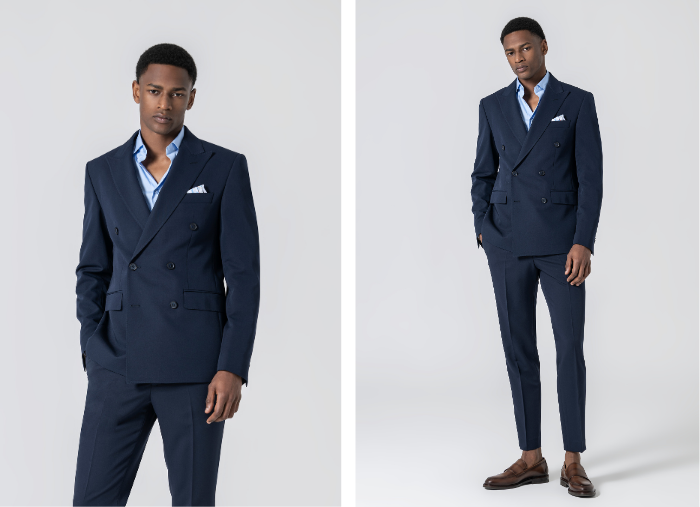 FATO TRESPASSE SLIM FIT AZUL MARINHO (PICK STITCH) FATO TRESPASSE SLIM FIT AZUL MARINHO (PICK STITCH)