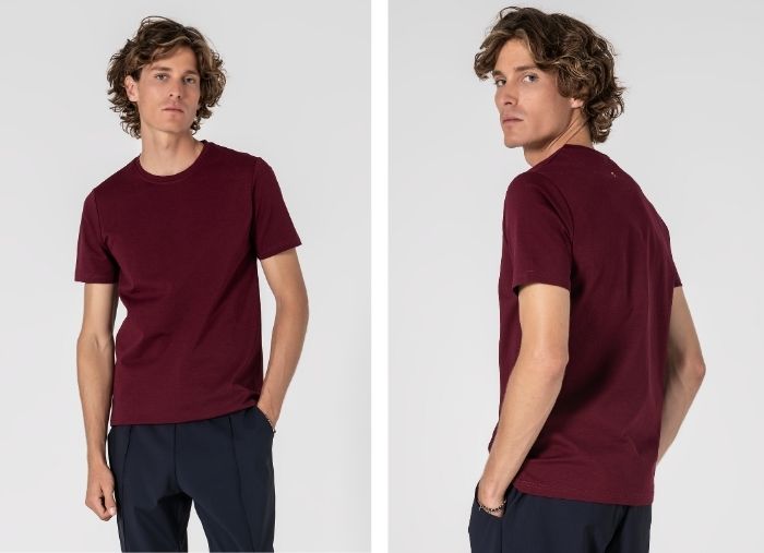 POLO DE LINHO SLIM FIT AZUL POLO DE LINHO SLIM FIT AZUL